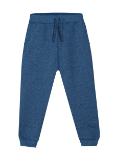 Slim Fit Boy Navy Blue Joggers - Denokids