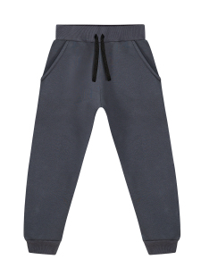 Slim Fit Unisex Anthracite Joggers - Denokids