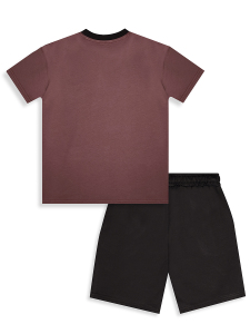Smile Erkek Çocuk T-shirt Şort Takım - 5