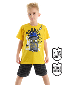 Sound Erkek Çocuk T-Shirt Şort Takım - MSHB&G