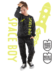 Space Boy Anthracite Tracksuit - MSHB&G