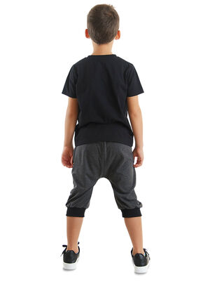 Space Rocket Boy T-shirt&Capri Pants Set