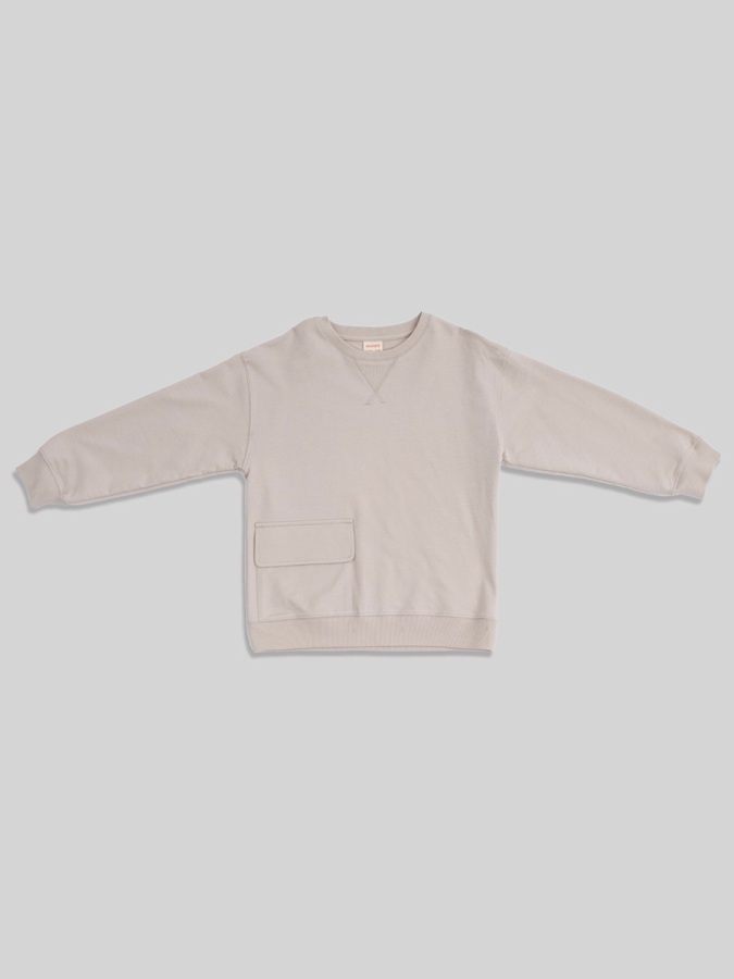 Spencer Gri Pamuklu Erkek Çocuk Sweatshirt - 3