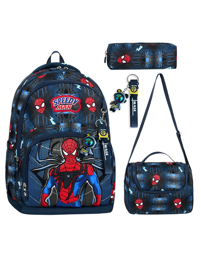 Spider İlkokul 3'lü Çanta Seti - 1