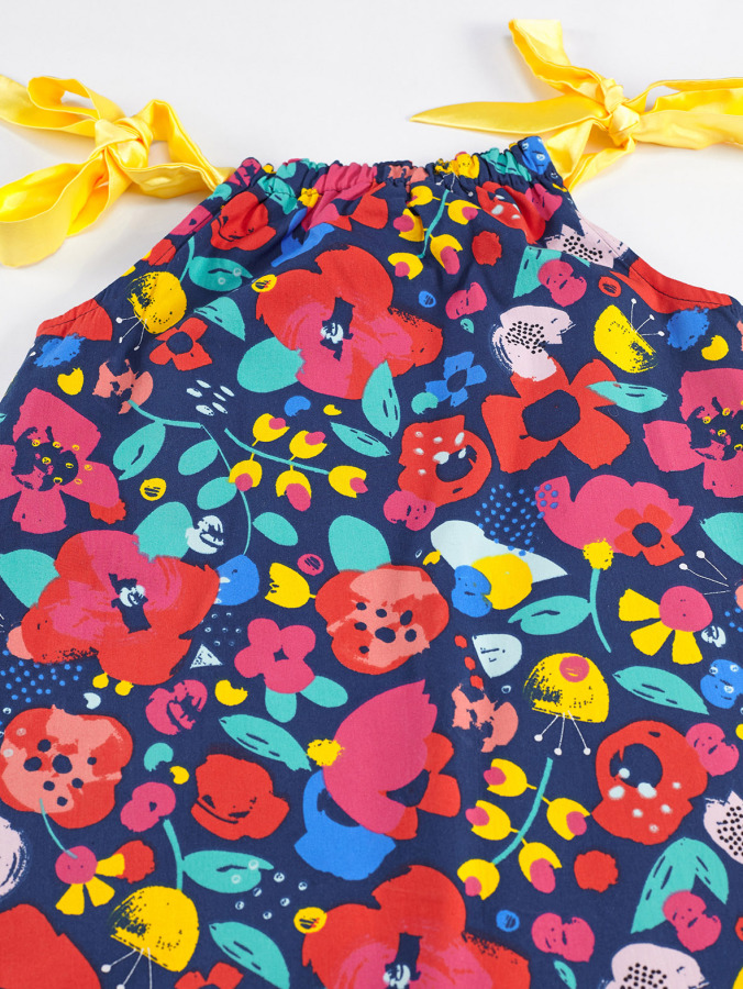 Spring Flowers Girl Dress - 6