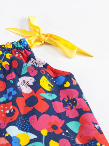 Spring Flowers Girl Dress - 7