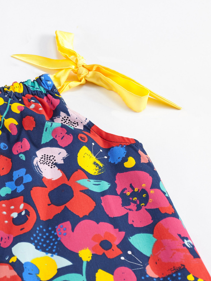 Spring Flowers Girl Dress - 7