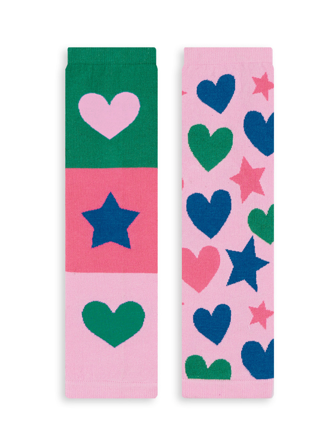 Star Hearts Girl Gaiters - 4