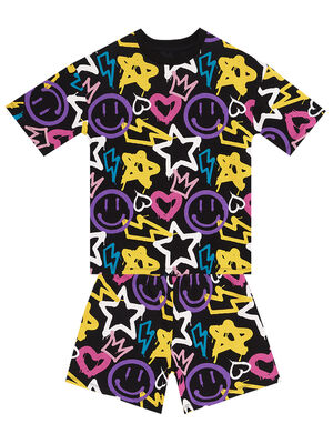 Stars Girl Shorts&T-shirt Set