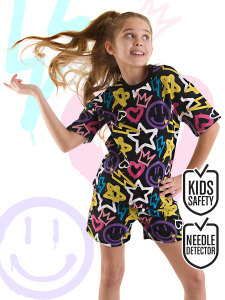 Stars Girl Shorts&T-shirt Set - MSHB&G