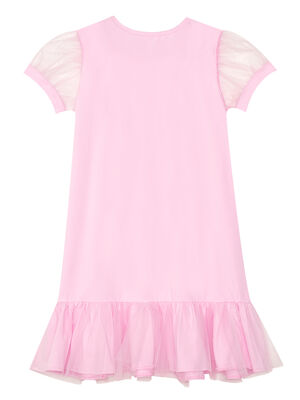 Stars&Unicorn Girl Pink Tulle Dress
