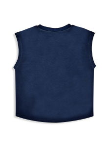 Kız Çocuk Takım İkili Unicorn Penye T-shirt Dokuma Geniş Paça Pantolon Yazlık 4-10 Yaş - 8