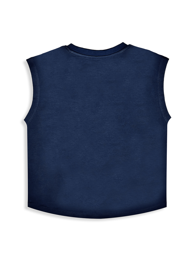 Kız Çocuk Takım İkili Unicorn Penye T-shirt Dokuma Geniş Paça Pantolon Yazlık 4-10 Yaş - 8