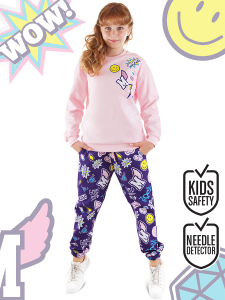 Sticker Girl Pink Tracksuit - MSHB&G