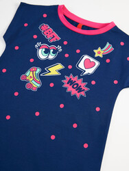 Stickers Girl Dress - 5