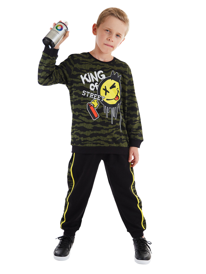 Street Style Boy Tracksuit - 1