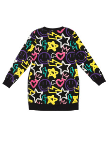 Street Style Girl Black Dress - 4