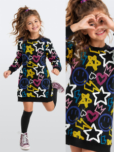 Street Style Girl Black Dress - MSHB&G