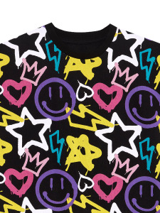 Street Style Girl T-shirt&Leggings Set - 8