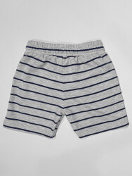 Striped Boy Cotton Shorts - 2
