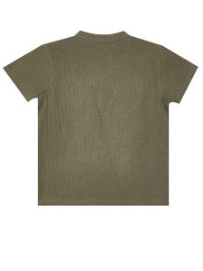 Striped Muslin Boy Shirt&Shorts Set - 6