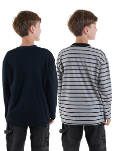 Striped&Printed 2-Pack Boy T-shirt - 2