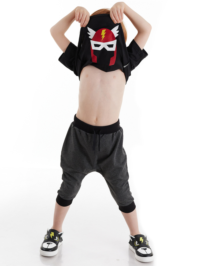 Super Power Boy T-shirt&Baggy Set - 3