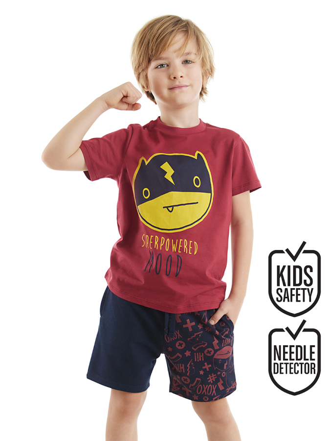 Super Power Boy T-shirt&Shorts Set - 1