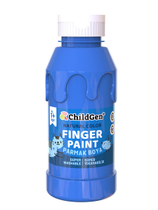Süper Yıkanabilir Parmak Boya 350 Ml Şişe 1 - Childgen