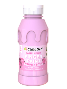Süper Yıkanabilir Parmak Boya 350 Ml Şişe 3 - Childgen