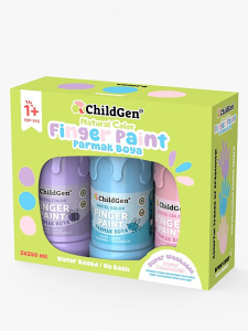 Süper Yıkanabilir Pastel Parmak Boya Set 2 - Childgen