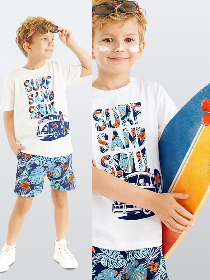 Surf Boy T-shirt&Shorts Set - 1
