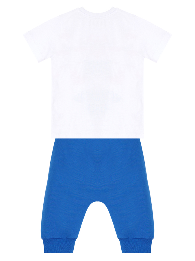 Surfer Fox Boy T-shirt&Capri Pants Set - 4