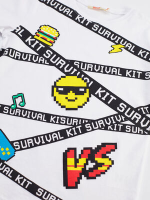 Survival Boy T-shirt&Baggy Set