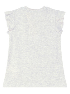 Fırfırlı Zürafa Kız Çocuk Yazlık T-Shirt Tayt Takım - 6