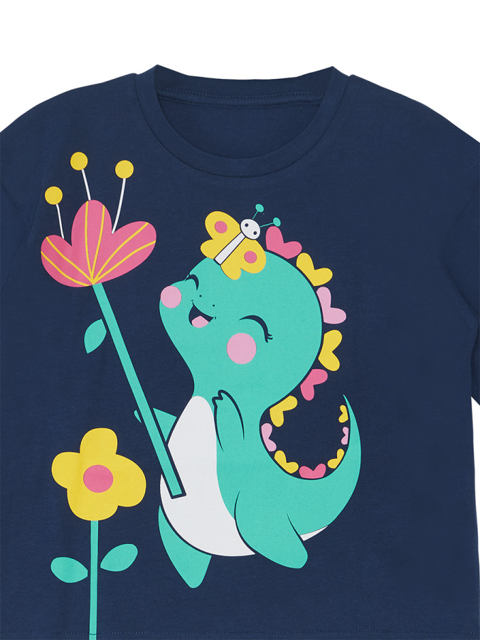 Sweet Dino Girl T-shirt&Pants Set - 8