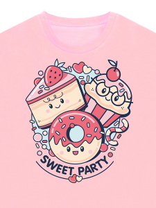 Sweet Party Girl T-shirt&Leggings Set - 8