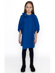 Tafta Balon Kol Triko Elbise - SheShe