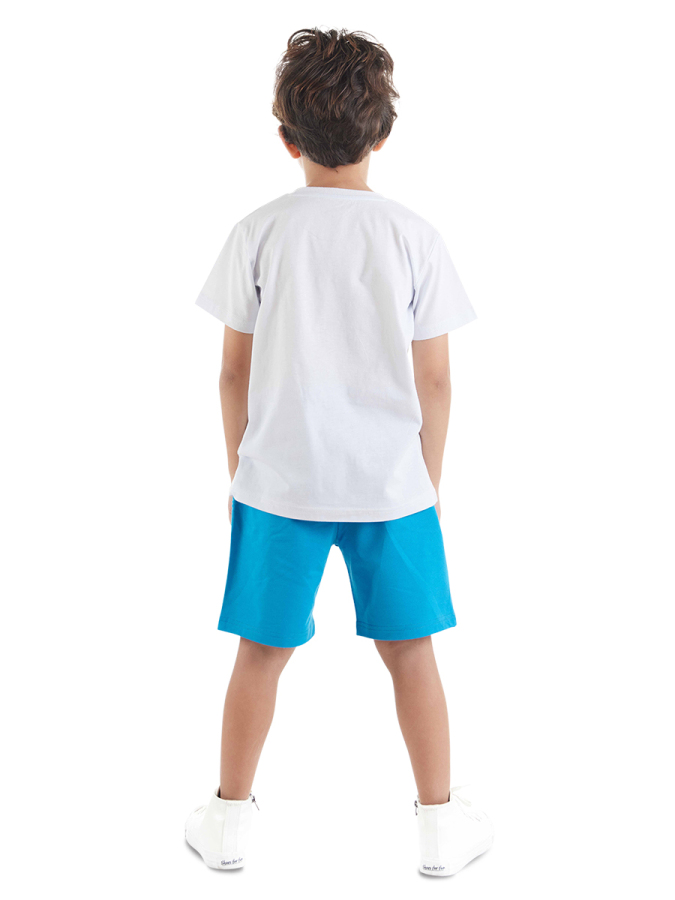 Tatil Erkek Çocuk Yazlık T-shirt Şort Takım - 2
