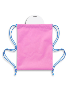 Tatlı Hayvancık Su Geçirmez Kız Çocuk Mavi İpli Sırt - Plaj Çantası - 3