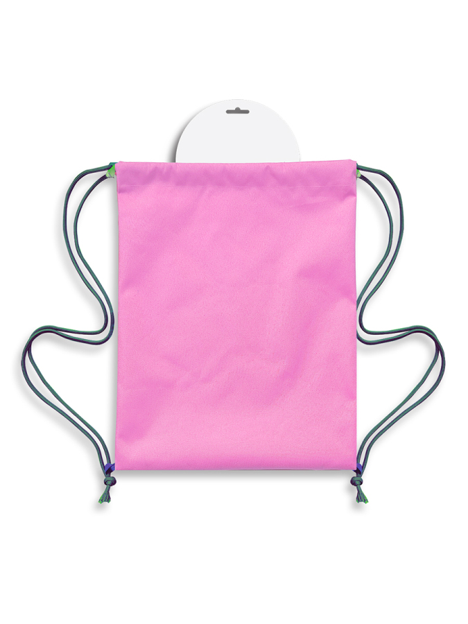 Tatlı Hayvancık Su Geçirmez Kız Çocuk Yeşil İpli Sırt - Plaj Çantası - 3