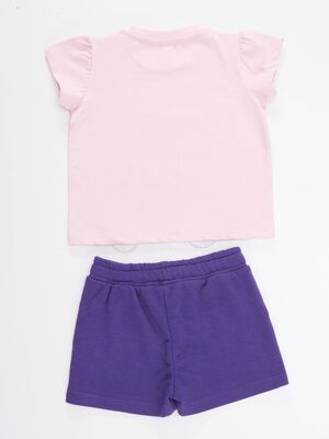 Teddy Bear Girls T-shirt&Shorts Set