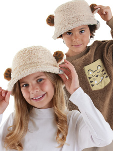 Teddy Unisex Kids Bucket Hat - 1