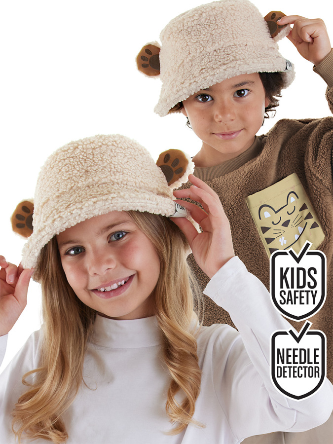Teddy Unisex Kids Bucket Hat - 1