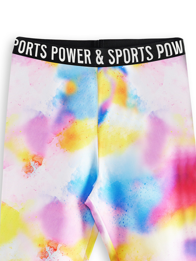 Tie-Dye Girl Active Wear Crop Top Leggings Set - 7