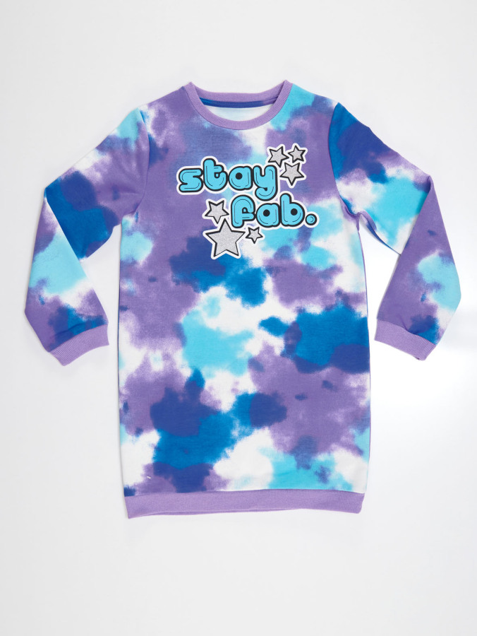 Tie-Dye Girl Dress - 8