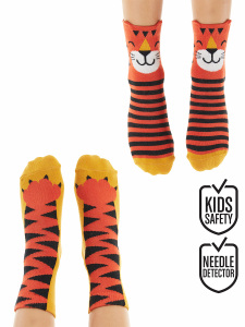 Tiger Boy Cotton Rich Socks Set - 2