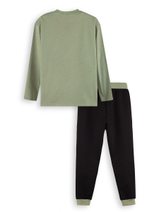 Tiger Boy Khaki T-shirt Pants Set - 4