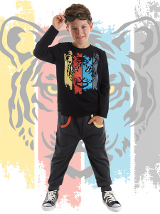 Tiger Boy T-shirt&Pants Set - 1