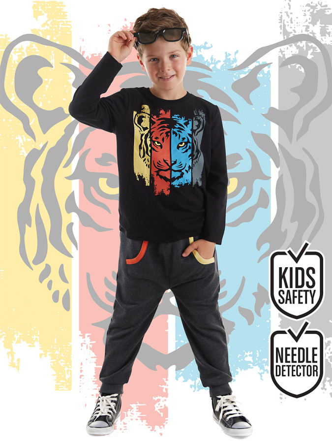 Tiger Boy T-shirt&Pants Set - 1